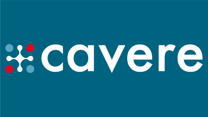 Logo Cavere turbo turquoise